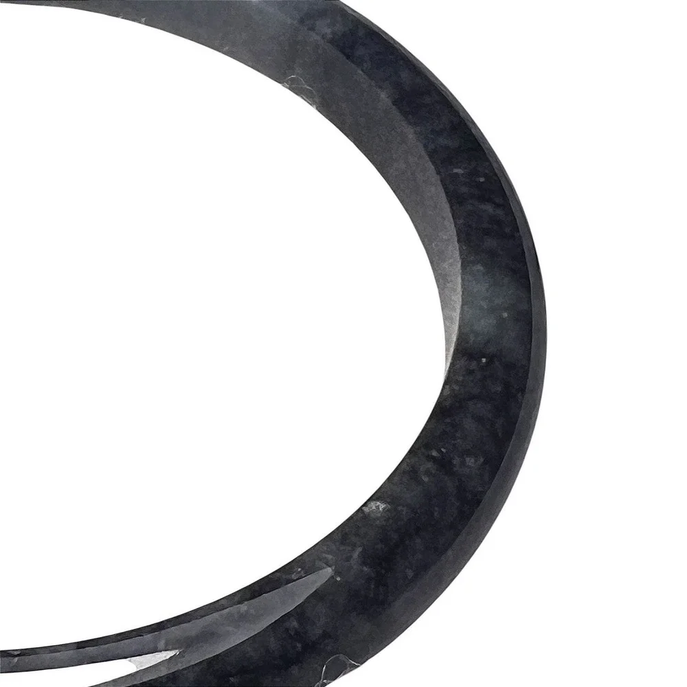 Wuji Grade A Jadeite Jade Bangle Bracelet Certified 38.31g 1.66 RI
